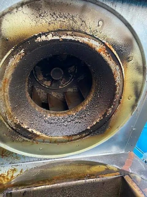 Before Hood Cleaning